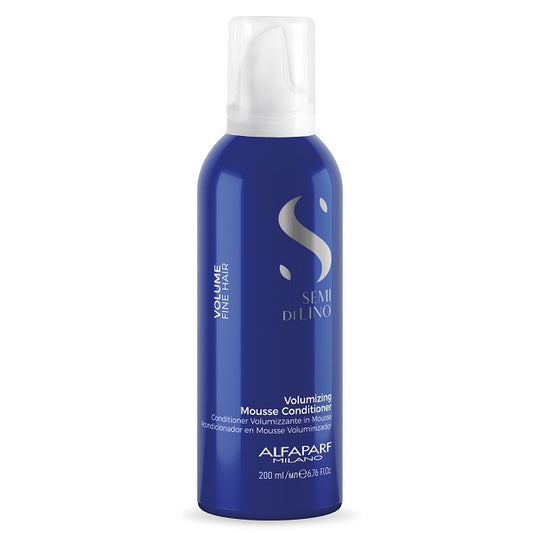 Alfaparf Milano Semi Di Lino Après-shampooing mousse volumisante volume 200 ml
