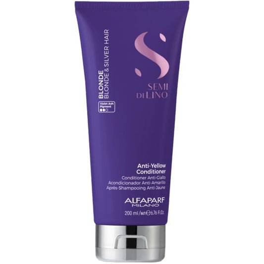 Alfaparf Milano Semi di Lino Blond Après-Shampooing Anti Jaune 200 ml