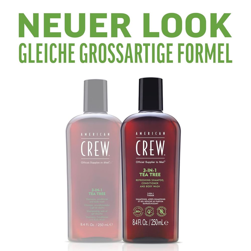 American Crew Arbre à Thé 3-en-1 450 ml
