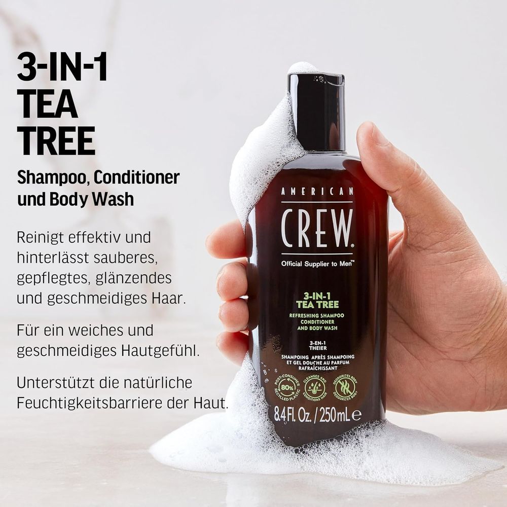 American Crew Arbre à Thé 3-en-1 450 ml