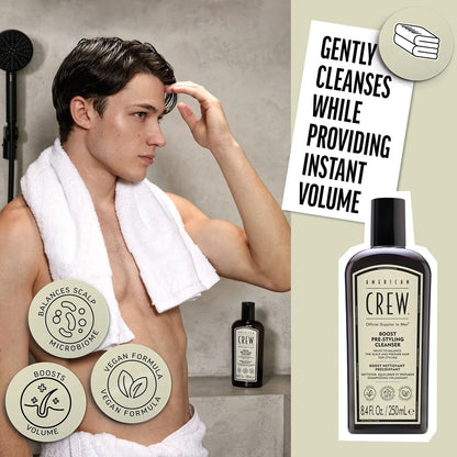 American Crew Boost Pre-Styling Shampoo 250ml