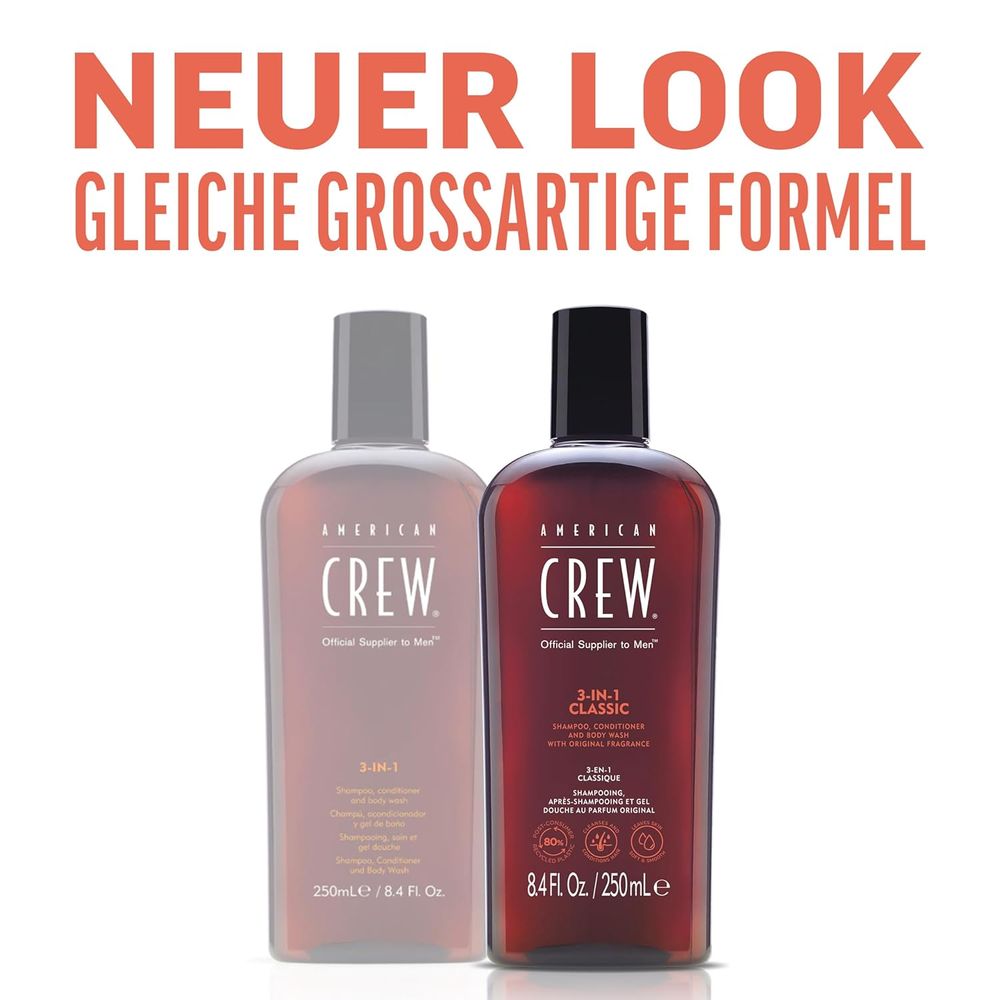 American Crew Classique 3-en-1 450ml