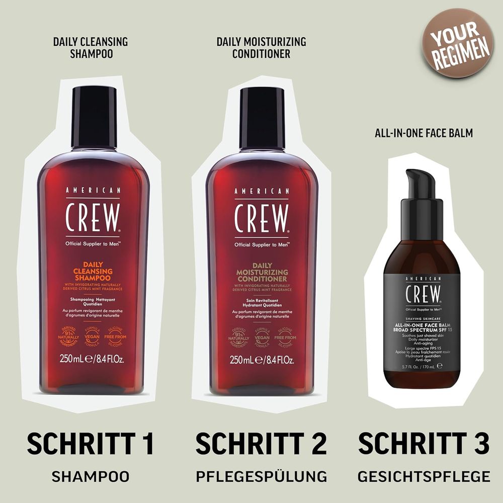 American Crew Daily Cleansing Shampoo 1000ml