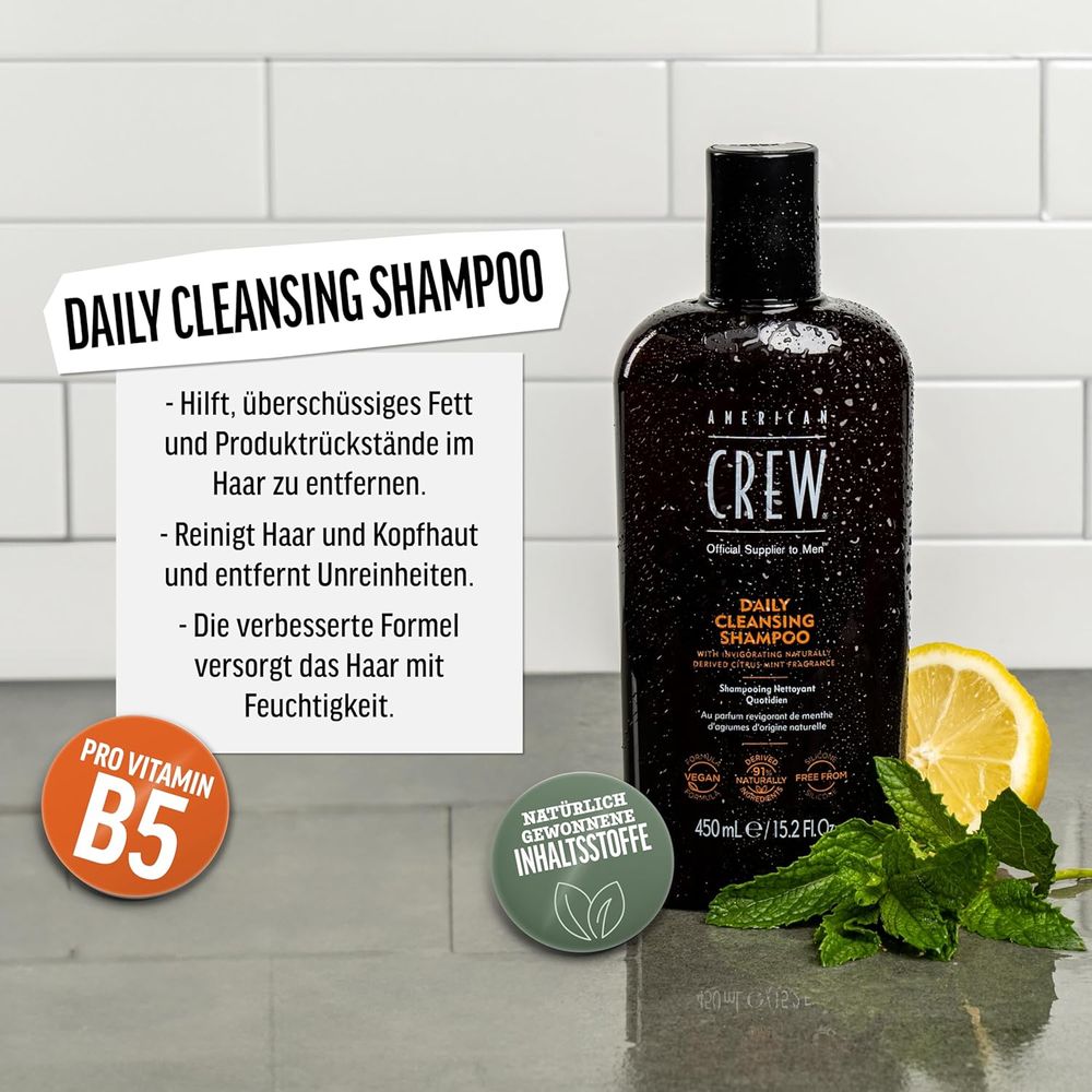 American Crew Daily Cleansing Shampoo 1000ml