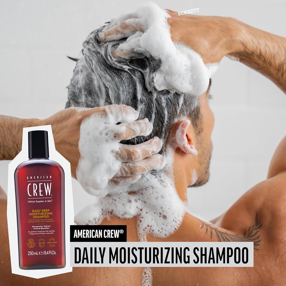 American Crew Shampooing hydratant quotidien en profondeur 1000 ml