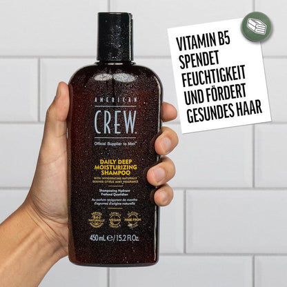 American Crew Shampooing hydratant quotidien en profondeur 1000 ml