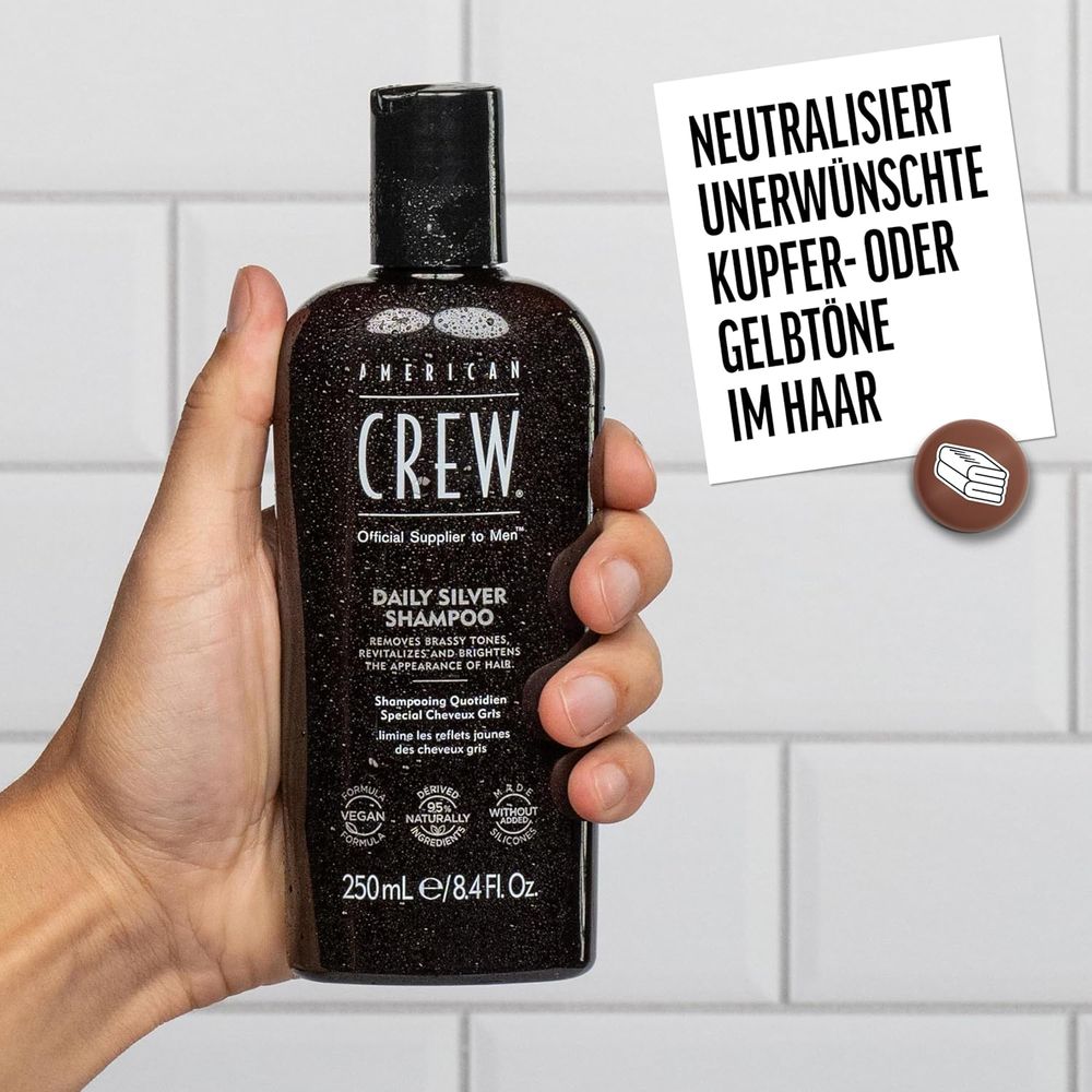 American Crew Daily Silver Shampoo 250ml