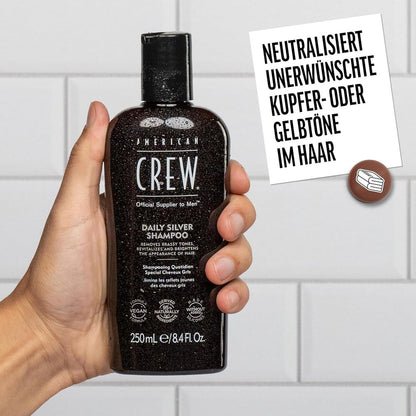 American Crew Daily Silver Shampoo 250ml