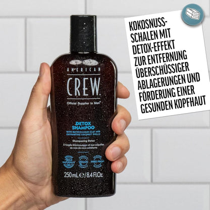 American Crew Shampooing Détox 250 ml