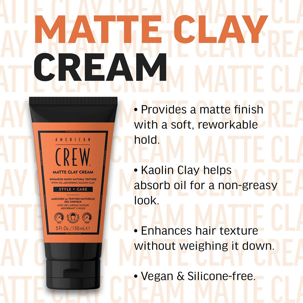 American Crew Matte Clay Cream 150 ml