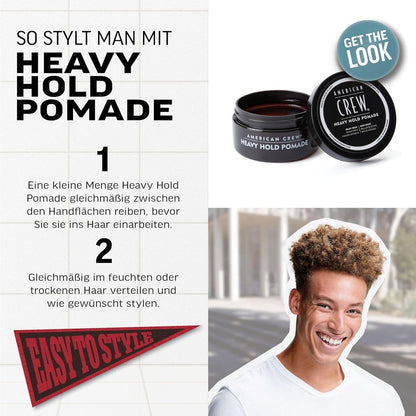 American Crew Pommade tenue lourde 85g