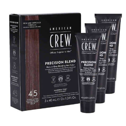 American Crew PRECISION BLEND 4/5 MEDIUM NATURAL 3X40ml