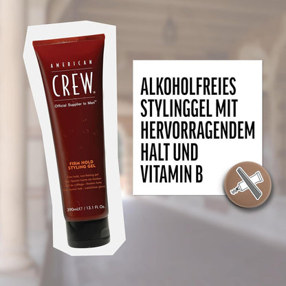 Gel coiffant tenue ferme American Crew Style 250 ml