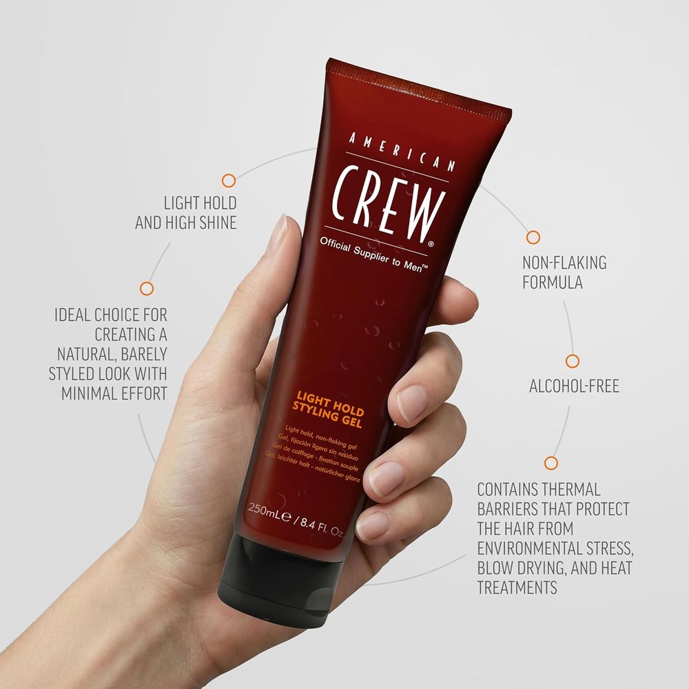 Gel coiffant tenue légère American Crew Style 250 ml