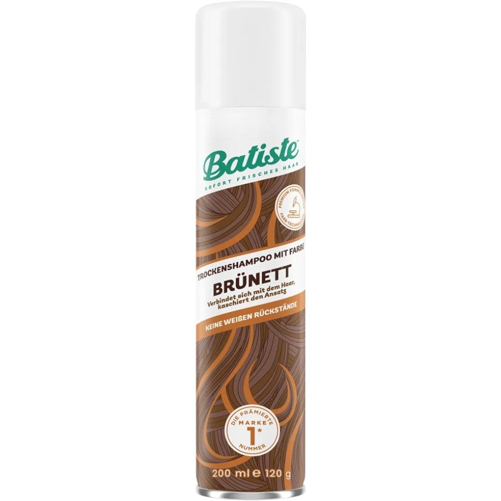 Batiste Trockenshampoo mit Farbe - BRÜNETTE 200ml