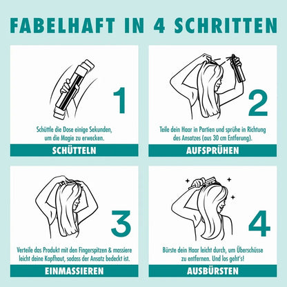 Batiste Trockenshampoo mit Farbe - BRÜNETTE 200ml