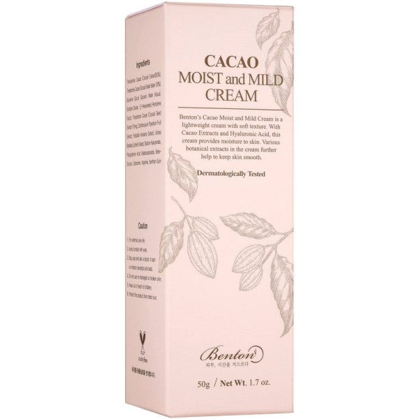 Benton Cacao Crème Moelleuse et Douce 50g