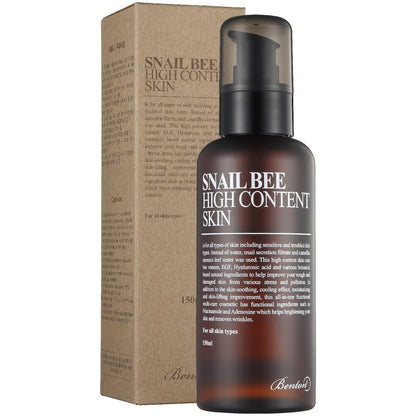Benton Snail Bee Peau à haute teneur 150 ml
