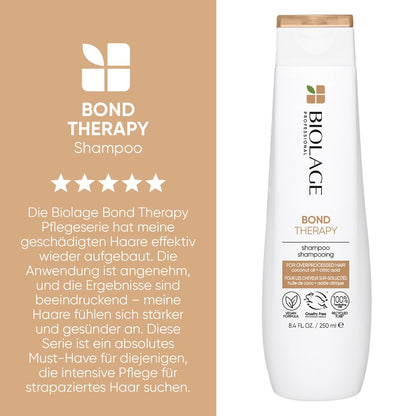 Biolage Bond Therapy XMAS Coffret - Shampoing 250 ml + Après-shampooing 200 ml + Crème sans rinçage 150 ml