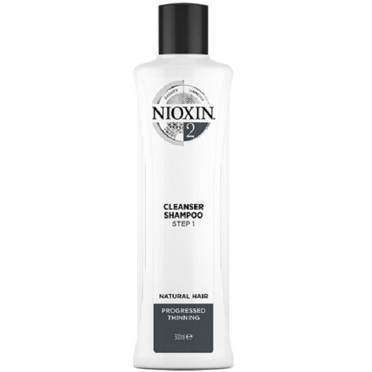 Wella Nioxin System 2 Cleanser Shampoo Étape 1 300 ml - Nouveau