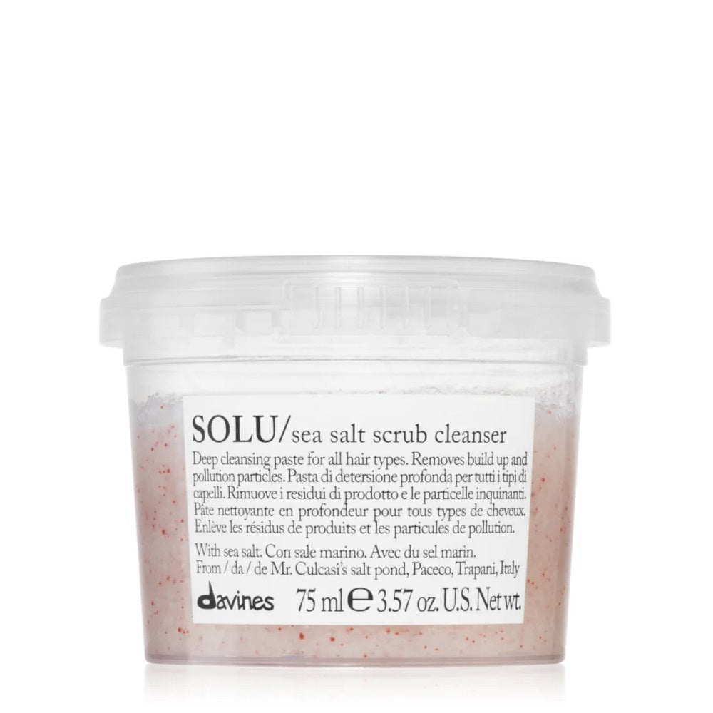 Davines Essential Haircare Solu Nettoyant exfoliant au sel de mer 75 ml