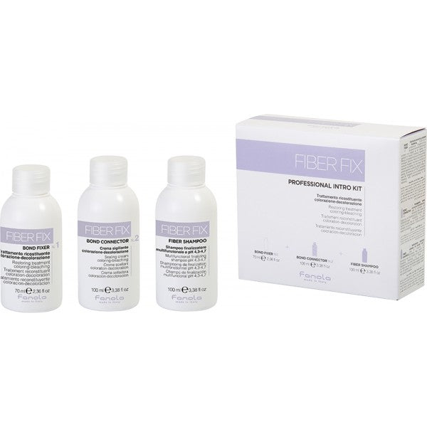 Kit d'introduction Fanola Fiber Fix n°1 70 ml + 100 ml + 100 ml