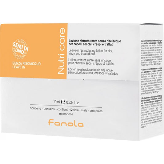 Fanola Lotion Nutri Soin 12 X 12 ml