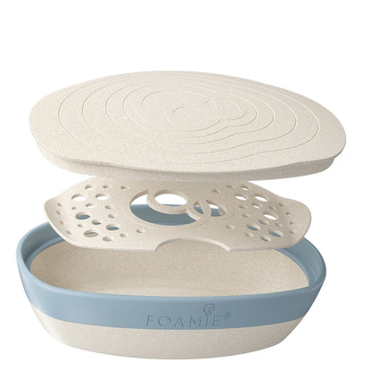 Foamie Travel Buddy - White Blue