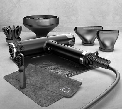 Gama IQ Professional Hairdryer Black