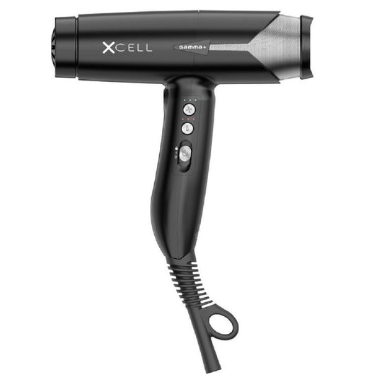 Gamma+ Haartrockner Xcell Nylon Charcoal