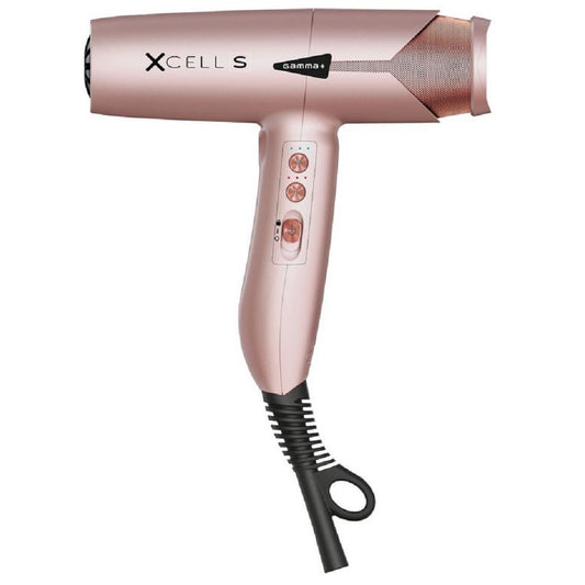 Gamma+ Haartrockner Xcell S Matt Gold Rose