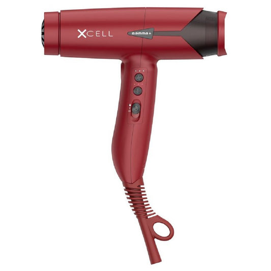 Gamma+ Haartrockner Xcell Varnished Red