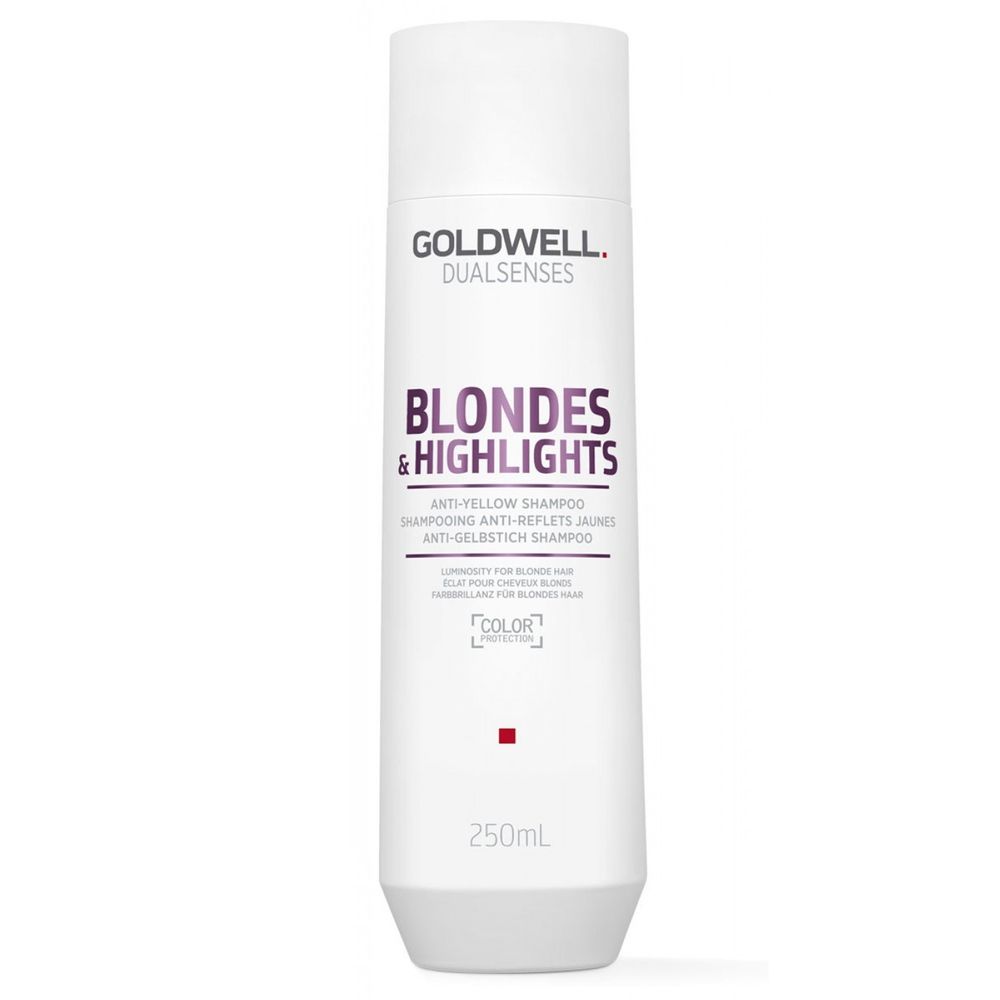 Goldwell Dualsenses Blondes &amp; Highlights Shampooing Anti-Jaune 250 ml