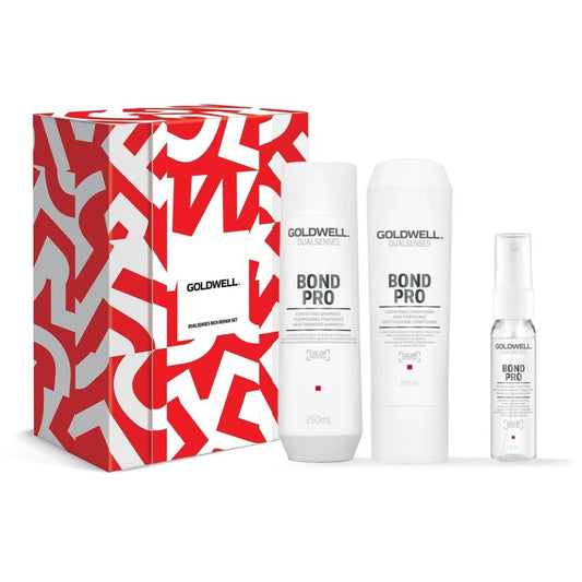 Coffret Goldwell Dualsenses Bond Pro - Shampoing 250 ml + Après-shampoing 200 ml + Spray 30 ml
