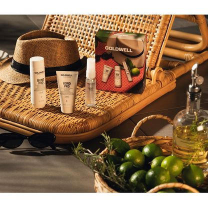 Goldwell Dualsenses Bond Pro Sommer Set - Shampoo 100 ml + Treatment 50 ml + Repair- & Structure Spray 30 ml