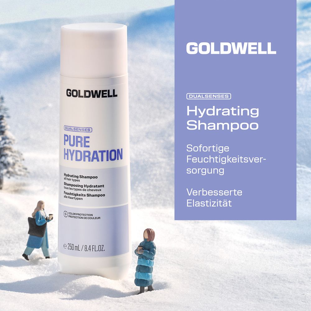 Goldwell Dualsenses Pure Hydration Geschenkset – Shampoo 250 ml + Conditioner 200 ml + 5-in-1 Spray 150 ml