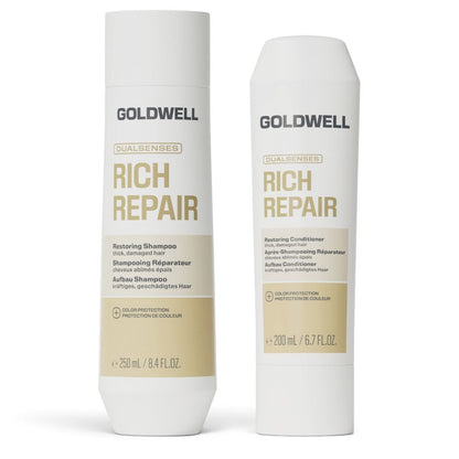 Goldwell Dualsenses Rich Repair Restoring Set – Shampoo 250 ml + Conditioner 200 ml