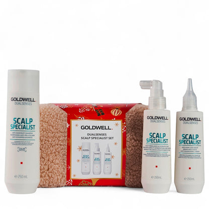 Goldwell Dualsenses Scalp Specialist Geschenkset – Shampoo 250 ml + Serum 150 ml + Fluid 150 ml