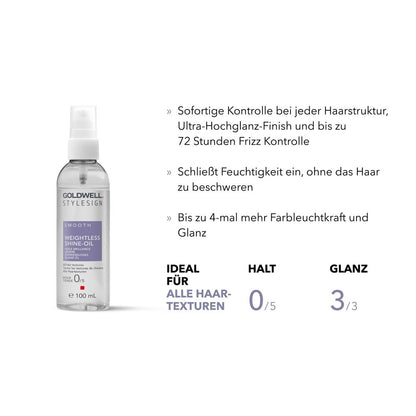 Goldwell StyleSign Huile Brillance Légère 100 ml
