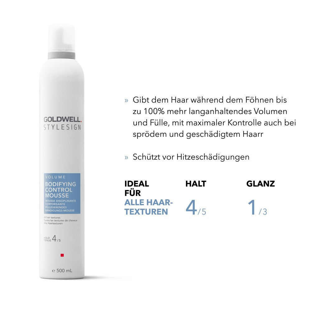 Goldwell StyleSign Mousse de Contrôle Bodifiante 500 ml