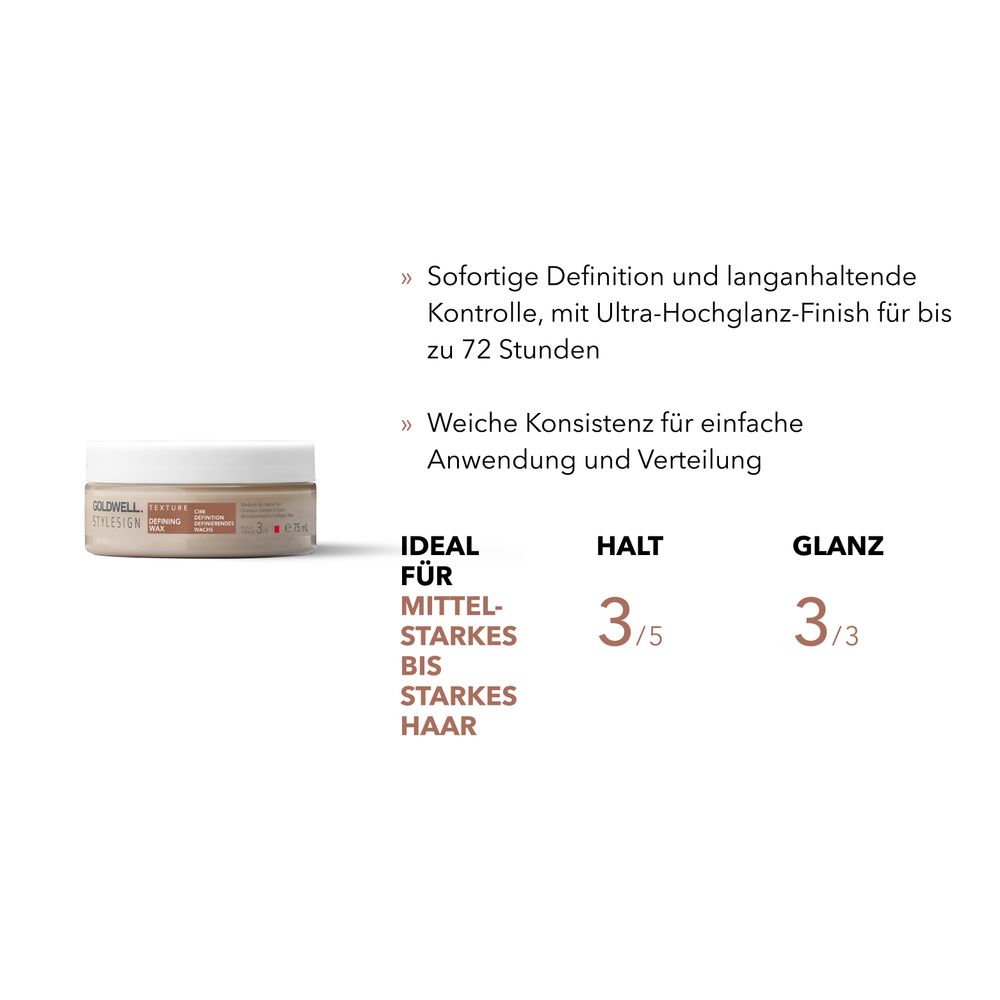 Goldwell StyleSign Cire de définition 75 ml