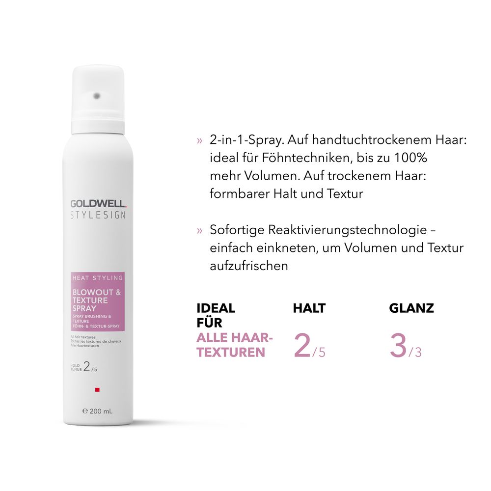 Goldwell StyleSign Spray éclatant et texturé 200 ml