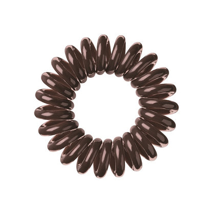 Invisibobble ORIGINAL Bretzel Brown - élastique à cheveux 3 pièces