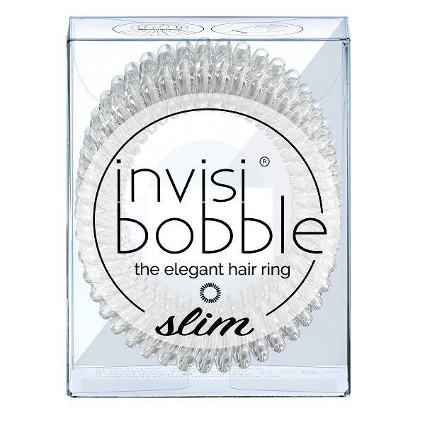 Invisibobble SLIM Crystal Clear  - Haargummi 3 Stück