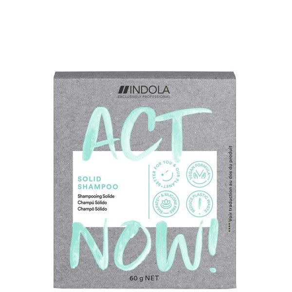 Indola Act Now! Solid Shampoo 60 g