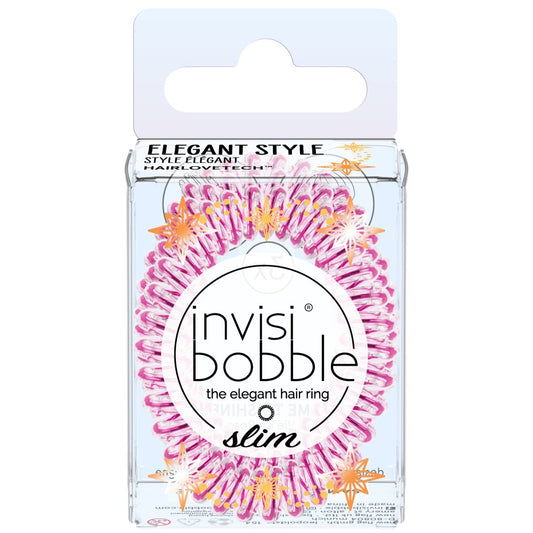 invisibobble SLIM Time to Shine La Vie en Rose 3 Stk.