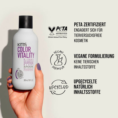 KMS Colorvitality Blonde Shampoo 300 ml