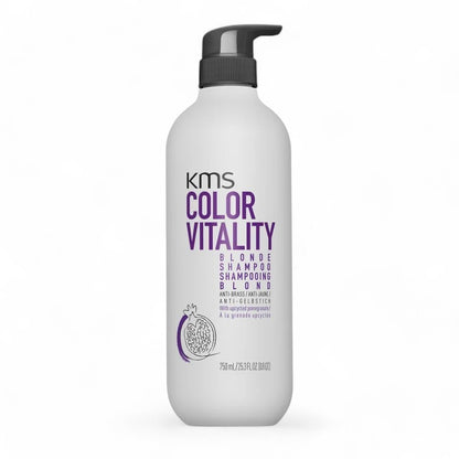 KMS Colorvitality Blonde Shampoo 750 ml - NEW