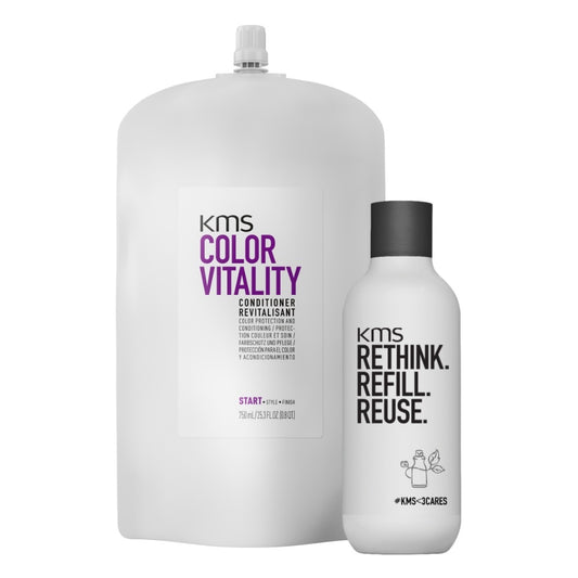 KMS Colorvitality Conditioner Pouch 750 ml + Nachfüllflasche