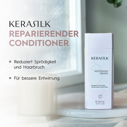 Kerasilk Recovery Geschenkset - Reparierendes Shampoo 250 ml + Conditioner 200 ml